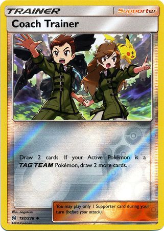 Unified Minds - 192/236 - Coach Trainer - Reverse Holo