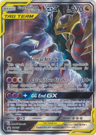 Black Star Promos - SM193 - Garchomp &amp; Giratina GX (Tag Team)