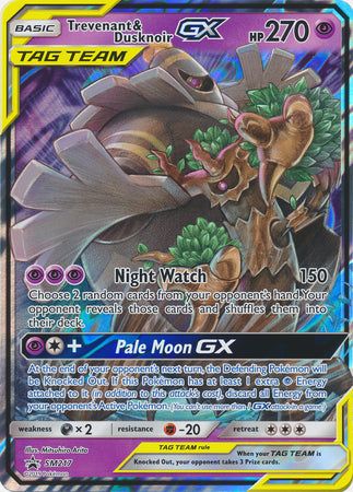 Black Star Promos - SM217 - Trevenant &amp; Dusknoir GX (Tag Team)
