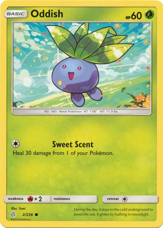 Cosmic Eclipse - 002/236 - Oddish