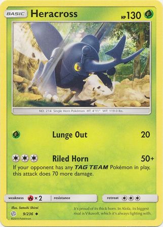 Cosmic Eclipse - 009/236 - Heracross