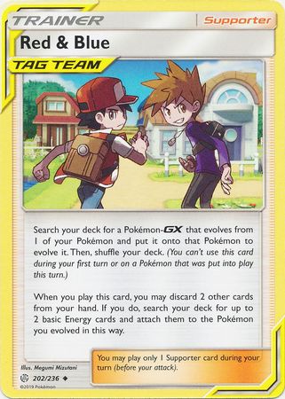 Cosmic Eclipse - 202/236 - Red &amp; Blue (Tag Team)