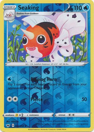 Sword &amp; Shield - 047/202 - Seaking - Reverse Holo