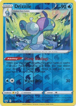 Sword &amp; Shield - 056/202 - Drizzile - Reverse Holo