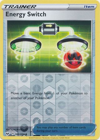 Sword &amp; Shield - 162/202 - Energy Switch - Reverse Holo