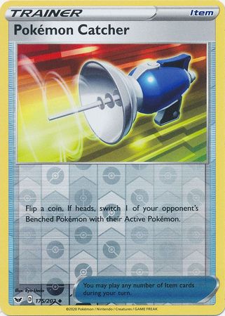 Sword &amp; Shield - 175/202 - Pokémon Catcher - Reverse Holo