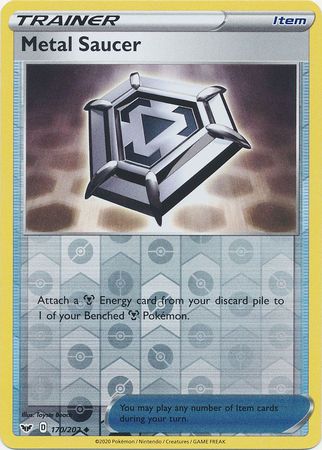 Sword &amp; Shield - 170/202 - Metal Saucer - Reverse Holo