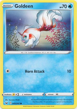 Sword &amp; Shield - 045/202 - Goldeen