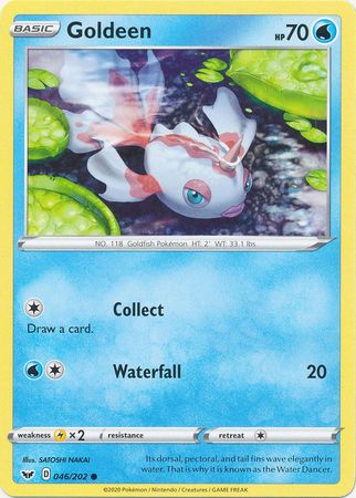 Sword &amp; Shield - 046/202 - Goldeen