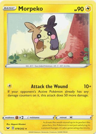 Sword &amp; Shield - 078/202 - Morpeko