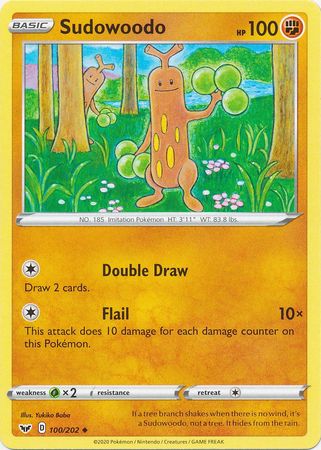 Sword &amp; Shield - 100/202 - Sudowoodo