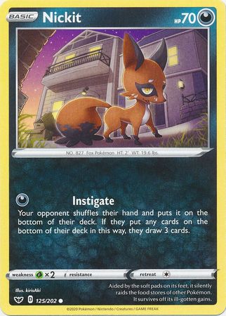Sword &amp; Shield - 125/202 - Nickit