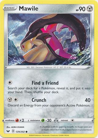 Sword &amp; Shield - 129/202 - Mawile