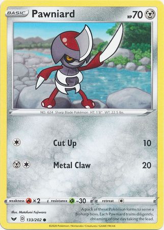Sword &amp; Shield - 133/202 - Pawniard