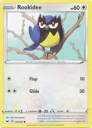 Sword &amp; Shield - 150/202 - Rookidee