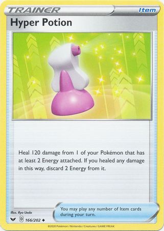 Sword &amp; Shield - 166/202 - Hyper Potion