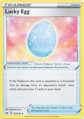 Sword &amp; Shield - 167/202 - Lucky Egg
