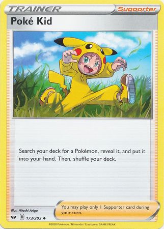 Sword &amp; Shield - 173/202 - Poké Kid