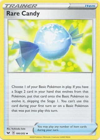 Sword &amp; Shield - 180/202 - Rare Candy