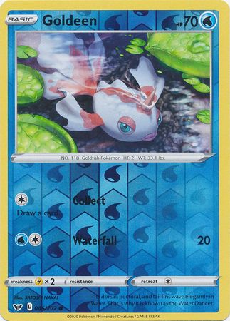 Sword &amp; Shield - 046/202 - Goldeen - Reverse Holo
