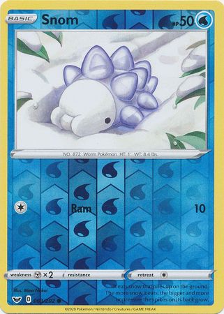 Sword &amp; Shield - 063/202 - Snom - Reverse Holo