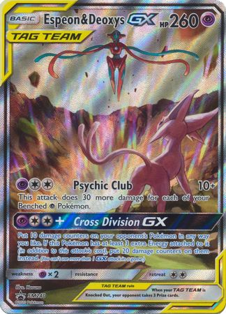 Black Star Promos - SM240 - Espeon &amp; Deoxys GX (Tag Team)