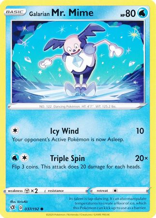 Rebel Clash - 037/192 - Galarian Mr. Mime