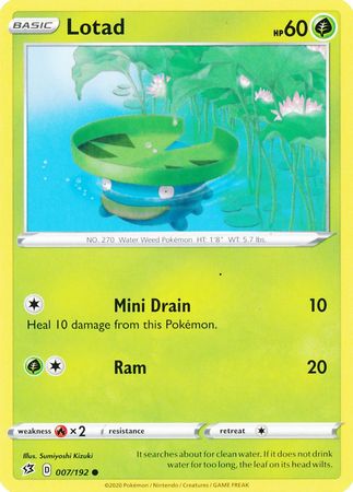 Rebel Clash - 007/192 - Lotad