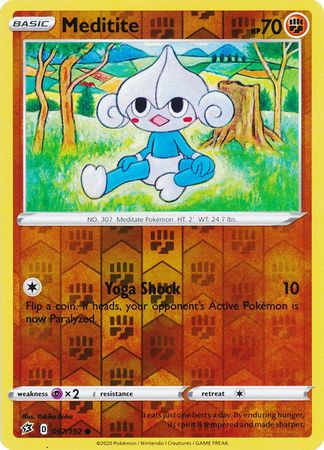 Rebel Clash - 097/192 - Meditite - Reverse Holo