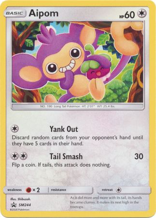 Black Star Promos - SM244 - Aipom