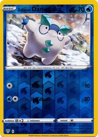 Darkness Ablaze - 043/189 - Galarian Darumaka - Reverse Holo