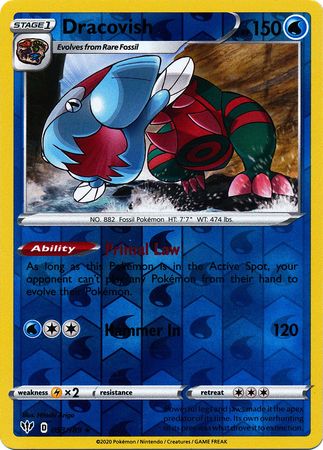 Darkness Ablaze - 053/189 - Dracovish - Reverse Holo