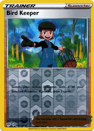 Darkness Ablaze - 159/189 - Bird Keeper - Reverse Holo