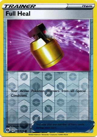Champion's Path - 051/073 - Full Heal - Reverse Holo