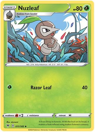 Vivid Voltage - 011/185 - Nuzleaf