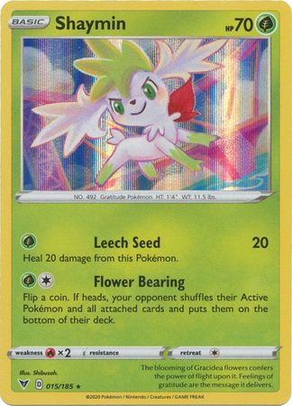 Vivid Voltage - 015/185 - Shaymin - Holo