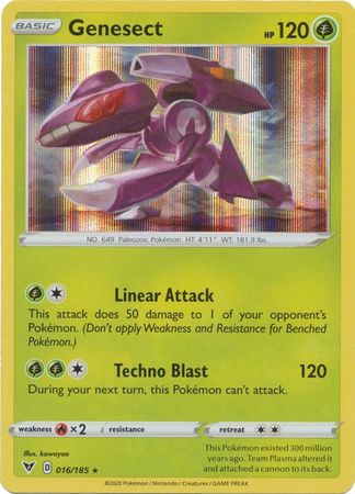 Vivid Voltage - 016/185 - Genesect - Holo