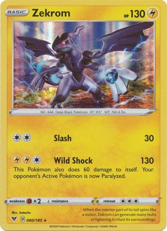 Vivid Voltage - 060/185 - Zekrom - Holo