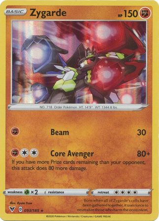 Vivid Voltage - 093/185 - Zygarde - Holo