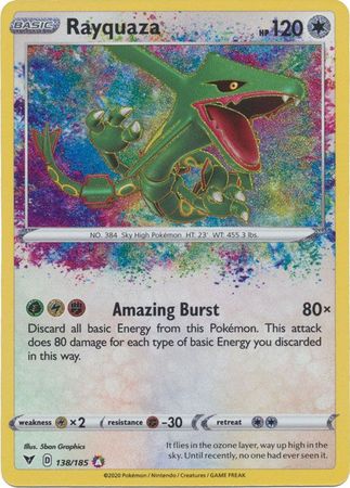 Vivid Voltage - 138/185 - Rayquaza