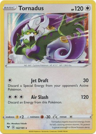 Vivid Voltage - 142/185 - Tornadus - Holo
