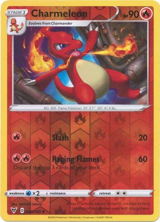 Vivid Voltage - 024/185 - Charmeleon - Reverse Holo
