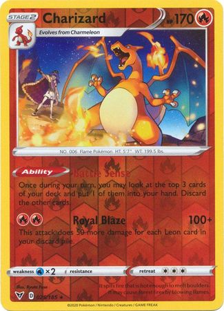 Vivid Voltage - 025/185 - Charizard - Reverse Holo
