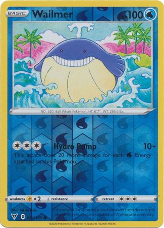 Vivid Voltage - 031/185 - Wailmer - Reverse Holo