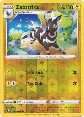 Vivid Voltage - 054/185 - Zebstrika - Reverse Holo
