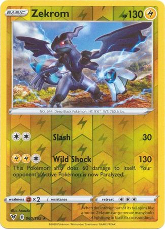Vivid Voltage - 060/185 - Zekrom - Reverse Holo