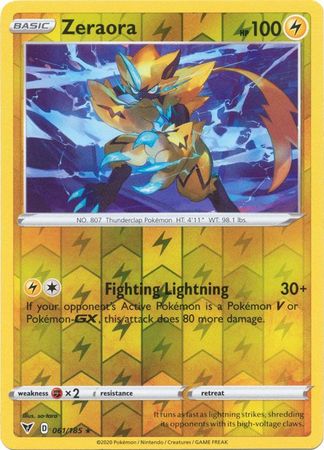 Vivid Voltage - 061/185 - Zeraora - Reverse Holo