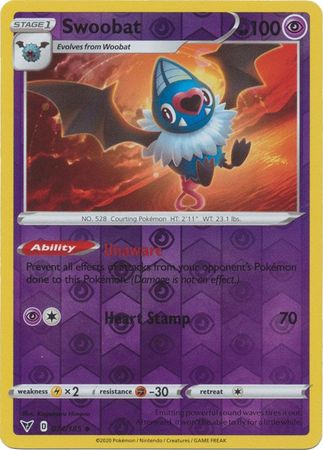 Vivid Voltage - 074/185 - Swoobat - Reverse Holo