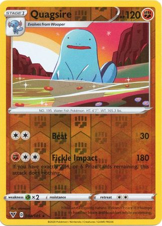 Vivid Voltage - 084/185 - Quagsire - Reverse Holo