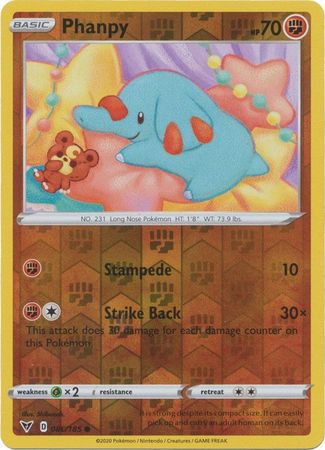 Vivid Voltage - 086/185 - Phanpy - Reverse Holo